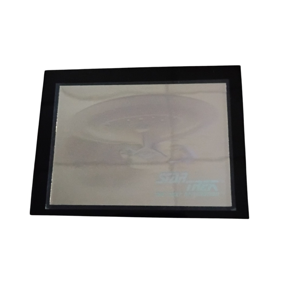 Vintage Star Trek The Next Generation USS Enterprise Hologram Framed Art